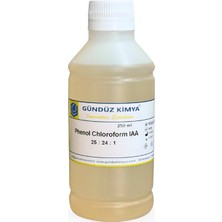 Gündüz Kimya Fenol Kloroform Izoamil Alkol | Phenol Chloroform Iaa 25:24:1 | 250 ml