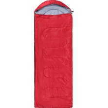 Özbience Kırmızı Renkli Yeni Nesil Yumuşak Uyku Tulumu, Konfor ve Sıcaklık Sunar