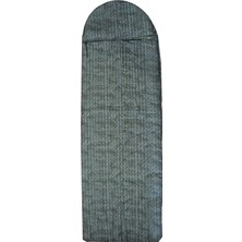 Özbience Yeşil Polarguard Kamp Uyku Tulumu, 0°c, 195X65 Cm, Dayanıklı ve Konforlu