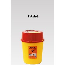 PremiumPort 30 Litre Pedalsız Tıbbi Atık Kovası, Kesici ve Delici Özellikli, Adetli