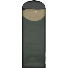 Özbience Yazlık Hafif Uyku Tulumu Haki, Rahat ve Konforlu Gece Uykusu