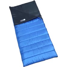 Özbience Rahat ve Hafif Elyaf Dolgulu Uyku Tulumu, Mavi, 75 cm