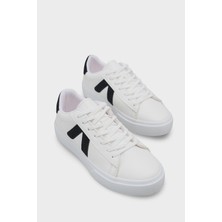 Capone Outfitters Sandra V Detaylı Bağcıklı Günlük Spor Kadın Sneaker Ayakkabı