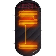 Özbience Açık Havada Konforlu Uyku Için Isıtmalı Termal Uyku Tulumu