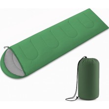 Özbience Yeşil Kamp Uyku Tulumu 5°c Konfor, Rahat ve Hafif Tasarım