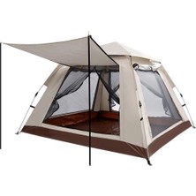 Özbience 6 Kişilik 240X240X160 cm Oxford Kumaş Çadır, Açık Hava Macerası Için Ideal