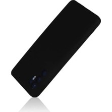 LTG Nova Reno 6 Kılıf Nano Içi Kadife Silikon - Siyah