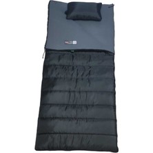 Özbience Yüksek Kalite 18°c Gri Polarlı Yastıklı Uyku Tulumu, Konfor ve Rahatlık