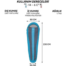 Özbience Hafif ve Konforlu Uyku Tulumu, Doğa Maceraları Için Ideal Seçim