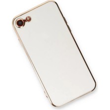LTG Nova Iphone 7 Kılıf Volet Silikon - Beyaz