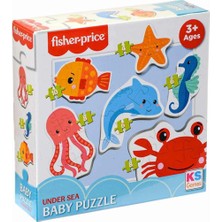 NessiWorld Ks Fisher Price Baby Under Sea 6 In 1 Puzzle