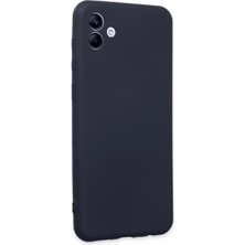 Newface Muratech New  Galaxy A04E Kılıf First Silikon - Lacivert