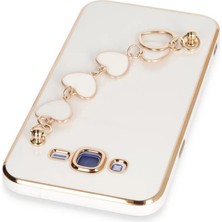 LTG Nova Galaxy J7 Kılıf Silikon - Beyaz