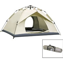 Özbience Çift Astar Otomatik Kamp Çadırı 200X200X135CM, Dayanıklı ve Kolay Kurulum