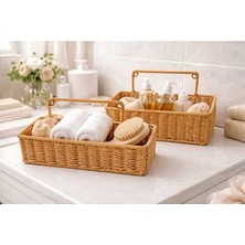 Barotti Hasır Sepet/düzenleyici/banyo Düzenleyici