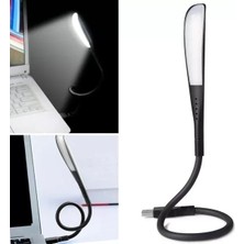 Nemere Ithalat Kompakt USB Siyah 14 Ledli 3 Kademeli Dokunmatik Okuma Lambası