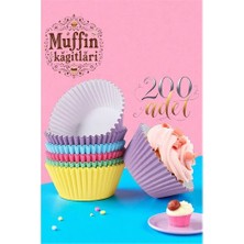 LTG Nova Muffin Kalıbı - Muffin Kağıdı - Muffin Kek Kalıbı 200 Adet
