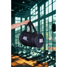 Özbience Siyah Unisex Geniş Hacimli Su Geçirmez Uzun Askılı Spor Çantası