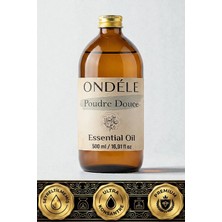 Ondéle Poudre Douce 500ML %100 Saf Uçucu Yağ | Difüzör ve Aromaterapi Esansiyel Yağı