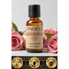 Ondéle Jardin De Roses 30ML %100 Saf Uçucu Yağ | Difüzör ve Aromaterapi Esansiyel Yağı