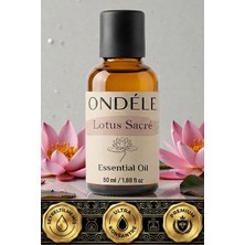 Ondéle Lotus Sacré 50ML %100 Saf Uçucu Yağ | Difüzör ve Aromaterapi Esansiyel Yağı