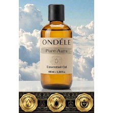 Ondéle Pure Aura 100ML %100 Saf Uçucu Yağ | Difüzör ve Aromaterapi Esansiyel Yağı