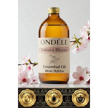 Ondéle Sakura Bloom 500ML %100 Saf Uçucu Yağ | Difüzör ve Aromaterapi Esansiyel Yağı