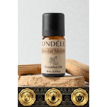 Ondéle Sandal Mistik 10ML %100 Saf Uçucu Yağ | Difüzör ve Aromaterapi Esansiyel Yağı