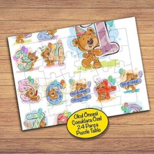 Asilmeydan Sevimli Ayıcık ve Sayılar 24 Parça Çocuklara Özel Yapboz TABLO-427