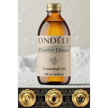 Ondéle Poudre Douce 250ML %100 Saf Uçucu Yağ | Difüzör ve Aromaterapi Esansiyel Yağı