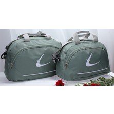 Özbience Unisex Iki Bölmeli Uzun Askılı Seyahat ve Spor Çantası