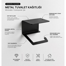Tuvalet Kağıdı Tutucu ve Aksesuar Rafı