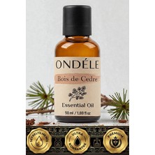 Ondéle Bois De Cèdre 50ML %100 Saf Uçucu Yağ | Difüzör ve Aromaterapi Esansiyel Yağı