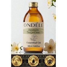 Ondéle Jasmin Supréme 250ML %100 Saf Uçucu Yağ | Difüzör ve Aromaterapi Esansiyel Yağı