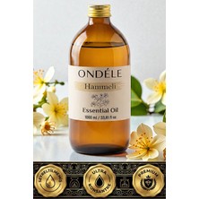 Ondéle Hanımeli 1000ML %100 Saf Uçucu Yağ | Difüzör ve Aromaterapi Esansiyel Yağı