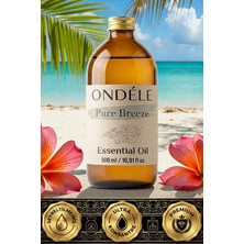 Ondéle Pure Breeze 500ML %100 Saf Uçucu Yağ | Difüzör ve Aromaterapi Esansiyel Yağı