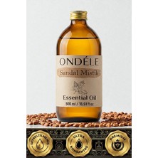 Ondéle Sandal Mistik 500ML %100 Saf Uçucu Yağ | Difüzör ve Aromaterapi Esansiyel Yağı