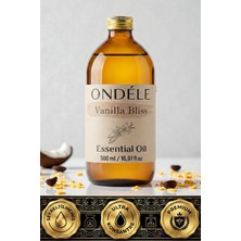 Ondéle Vanilla Bliss 500ML %100 Saf Uçucu Yağ | Difüzör ve Aromaterapi Esansiyel Yağı