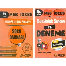 Ardışık Yayınları 6.sınıf Bursluluk Soru Bankası ve Deneme Seti 2 Kitap
