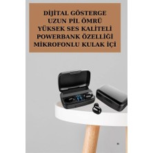 TeknoKesgin Kesgin Market® Yeni Nesil Tws Kablosuz Kulaklık Güçlü Batarya Yüksek Kalite Bluetooth 5.0 Anc