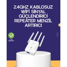 Kesgin Market® Çift Bantlı Otomatik Kurulum Wifi Repeater Menzil Genişletici Teknokesgin