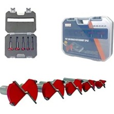 MarkEntegra 5 Parça Freze Matkap Uç Seti, Farklı Boyutlarda ve Kalitede