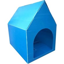 MarkEntegra Büyük Boy Plastik Kedi-Köpek Kulübesi, Dayanıklı Malzeme