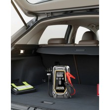 Kesgin Market® Araçlar Için Akü Takviye ve Dijital Hava Kompresörü 16000 Mah Teknokesgin