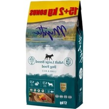 MarkEntegra Mystic Az Tahıllı Yetişkin Köpek Maması Kuzulu 15+2 kg