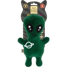 MarkEntegra Peluş Uzaylı Kedi Oyuncağı, Matatabi Içerikli, 20 cm