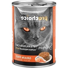 MarkEntegra Tahılsız Somon Balıklı Kedi Ezmesi, 400 G, Kısır Kediler Için