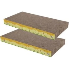 MarkEntegra 24X14X3.5 cm Düz Karton Kedi Tırmalama, Dayanıklı ve Eğlenceli