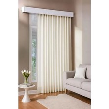 MarkEntegra 150 x 250 cm Güneşlik, Yüksek Kalite Saten Ekru