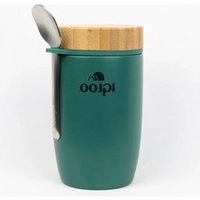 MarkEntegra 500 ml Kapasiteli Bambu Yemek Termosu, Şık Tasarım ve Iyi Isı Yalıtımı